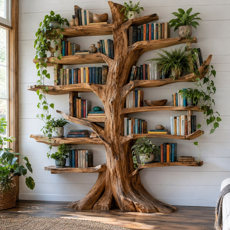 Tree bookshelves & racks
